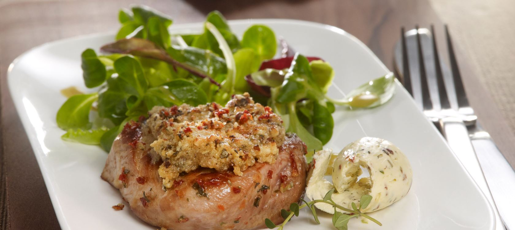 Filet mit Arla Kærgården® Pikant