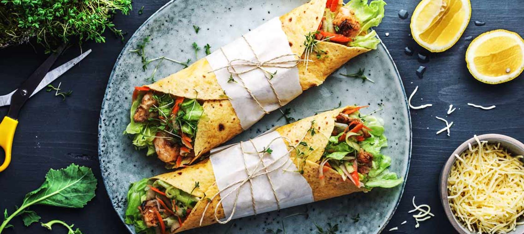 Asia Wraps mit Finello® Pastakäse