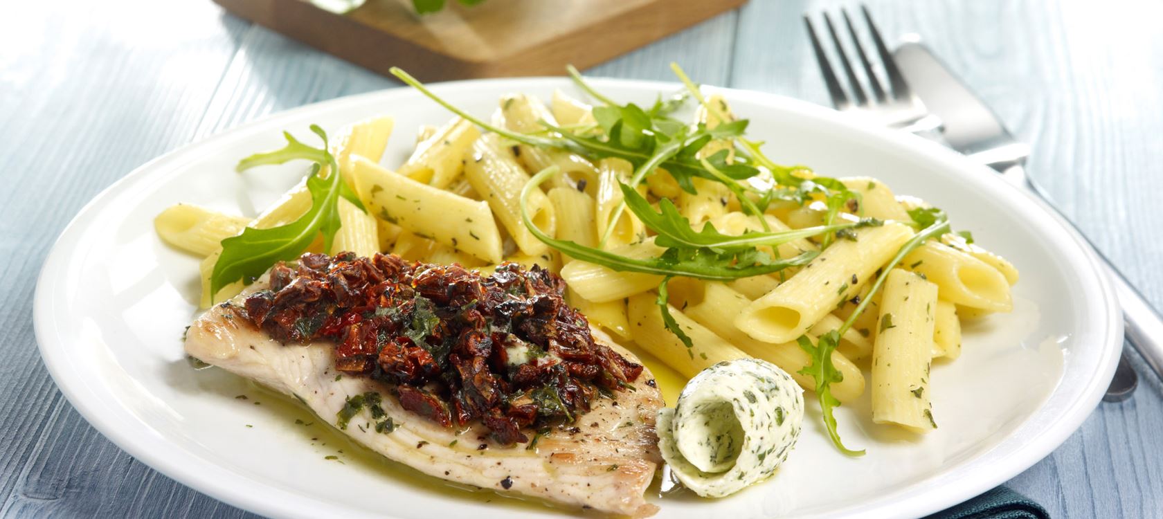 Putensteaks mit Kærgården® Pikant