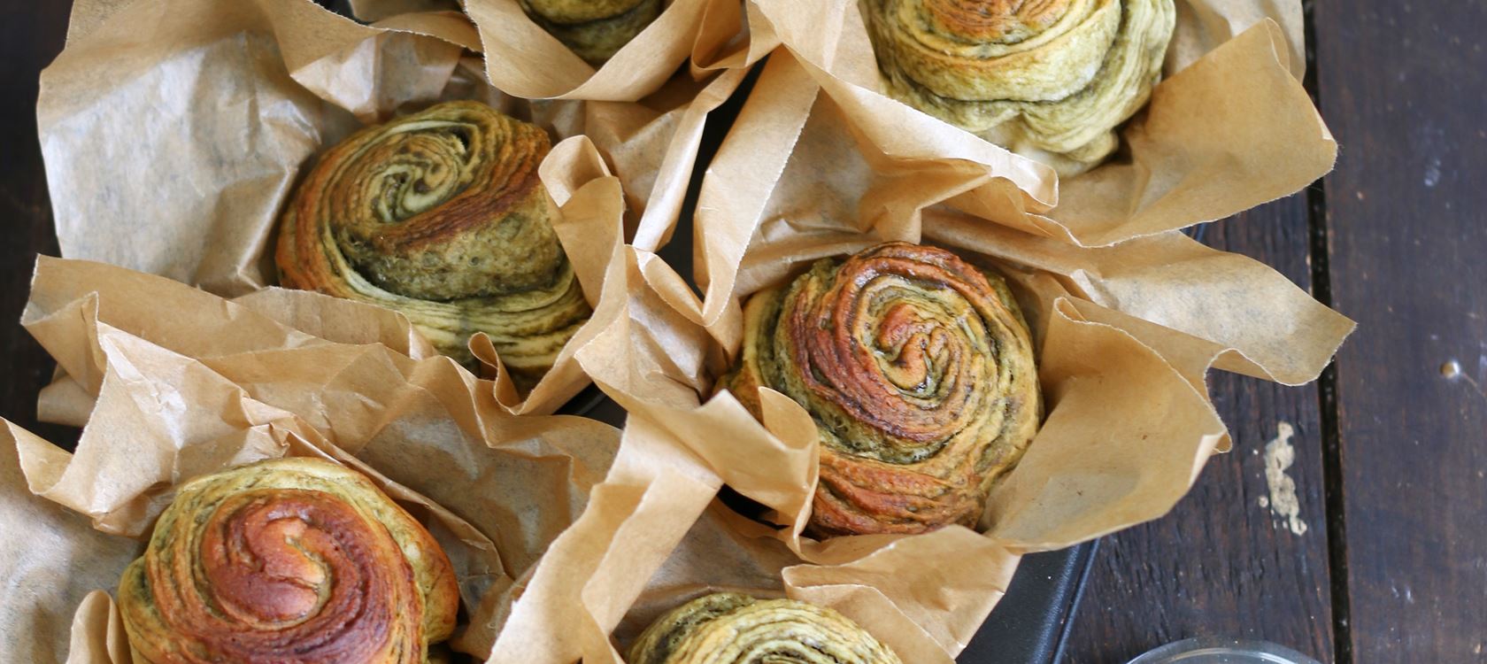 Matcha-Brioches