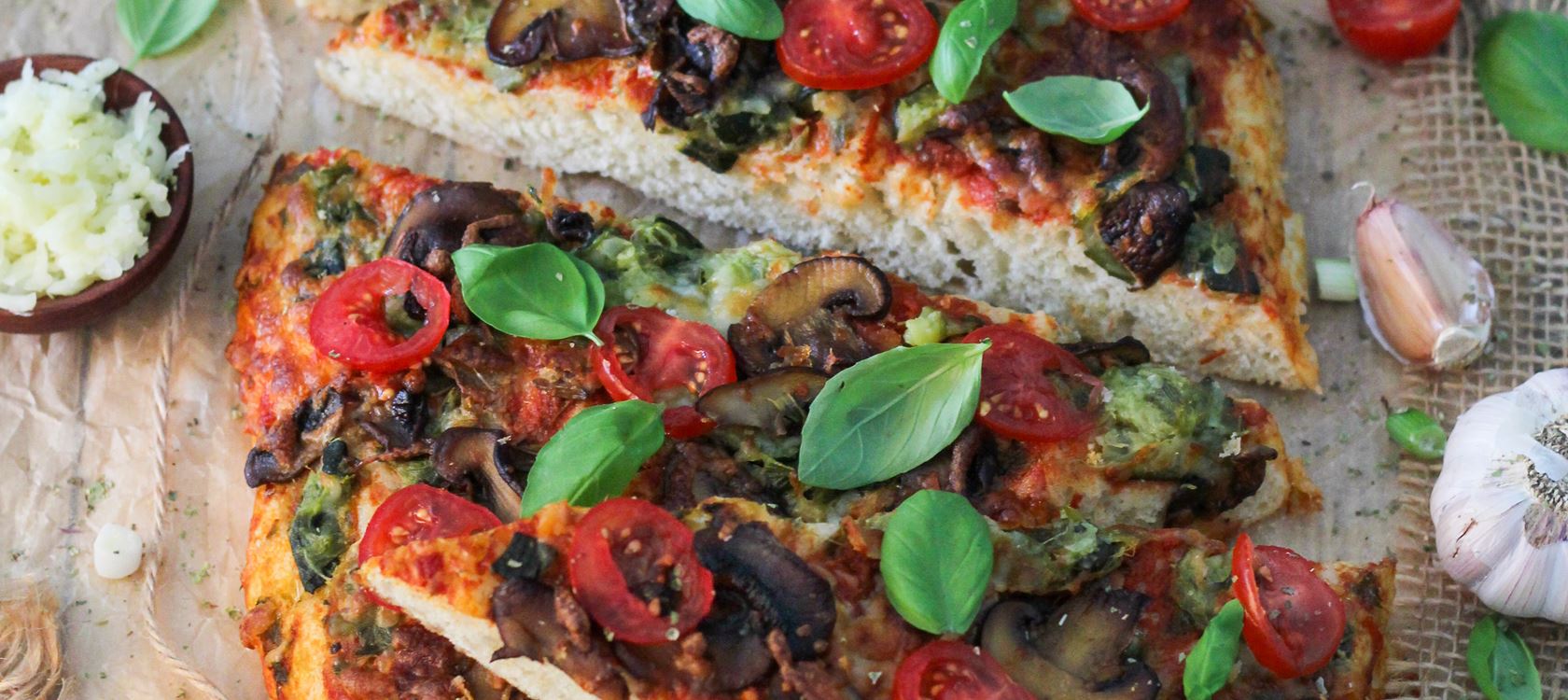 AMERICAN STYLE VEGGI PIZZA von Thermotastisch