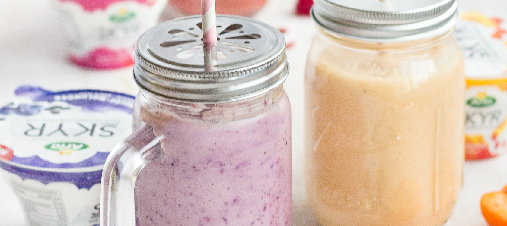 Dreierlei Smoothies mit Arla® Skyr
