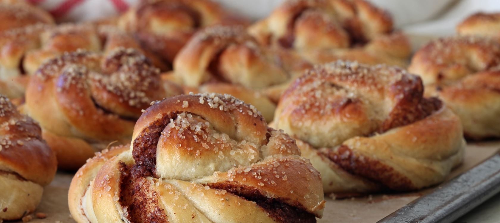 Große Zimtschnecken mit Arla Kærgården®