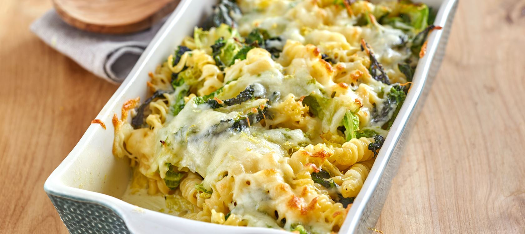 Wirsing-Shipli-Gratin mit Zitrone