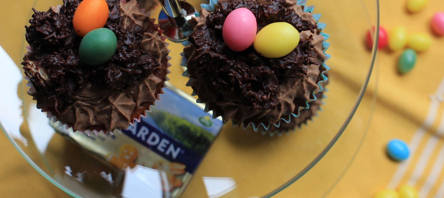 Osternest-Cupcakes