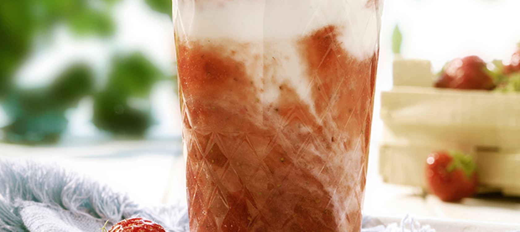 Arla® BIO Erdbeershake