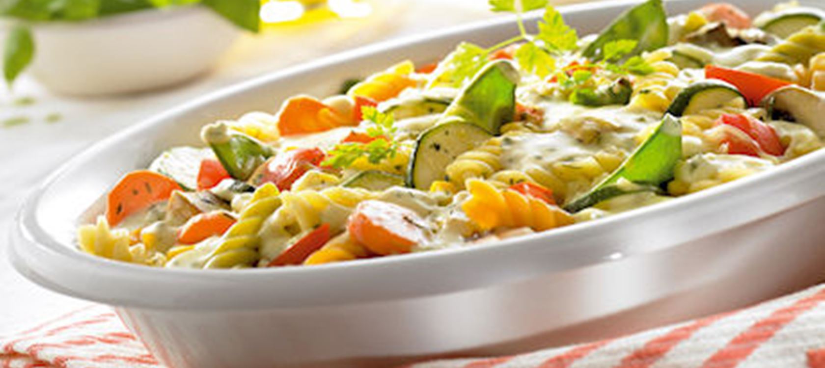 Nudelauflauf mit Gemüse