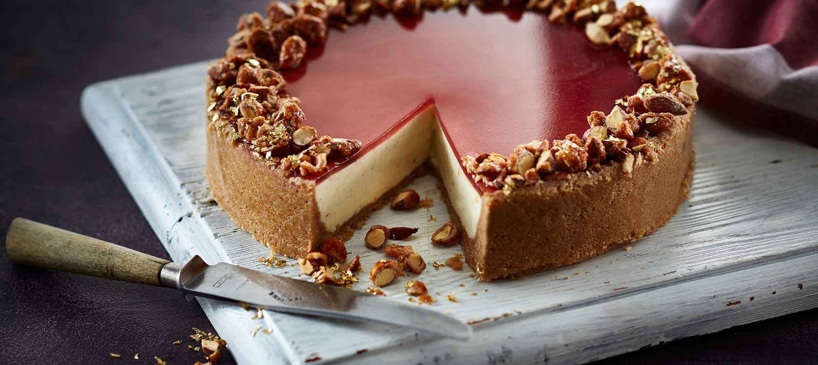 Weihnachtlicher Cheesecake