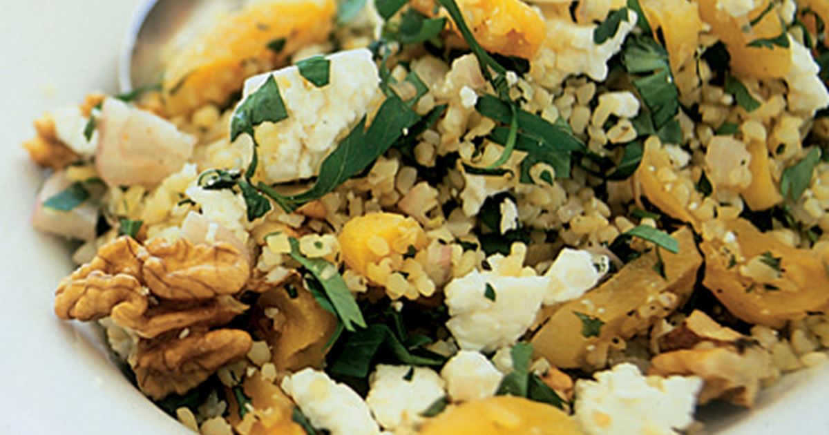 Tabbouleh Med Abrikoser Nem Opskrift Fra Arla