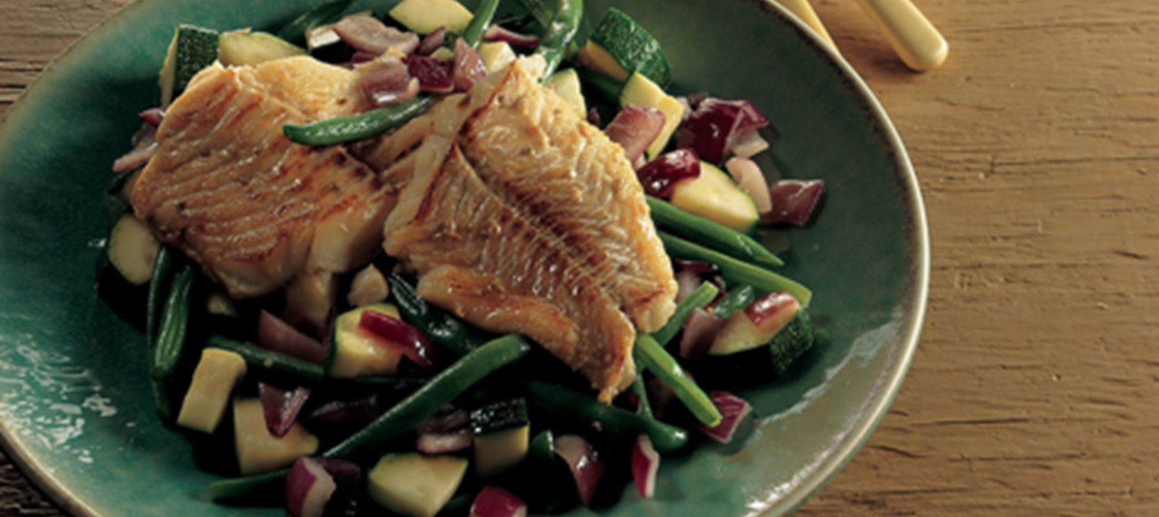 Honningmarineret torskefilet