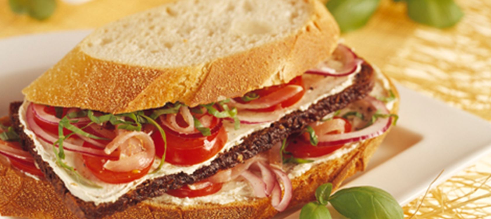 Sandwich med røget filet