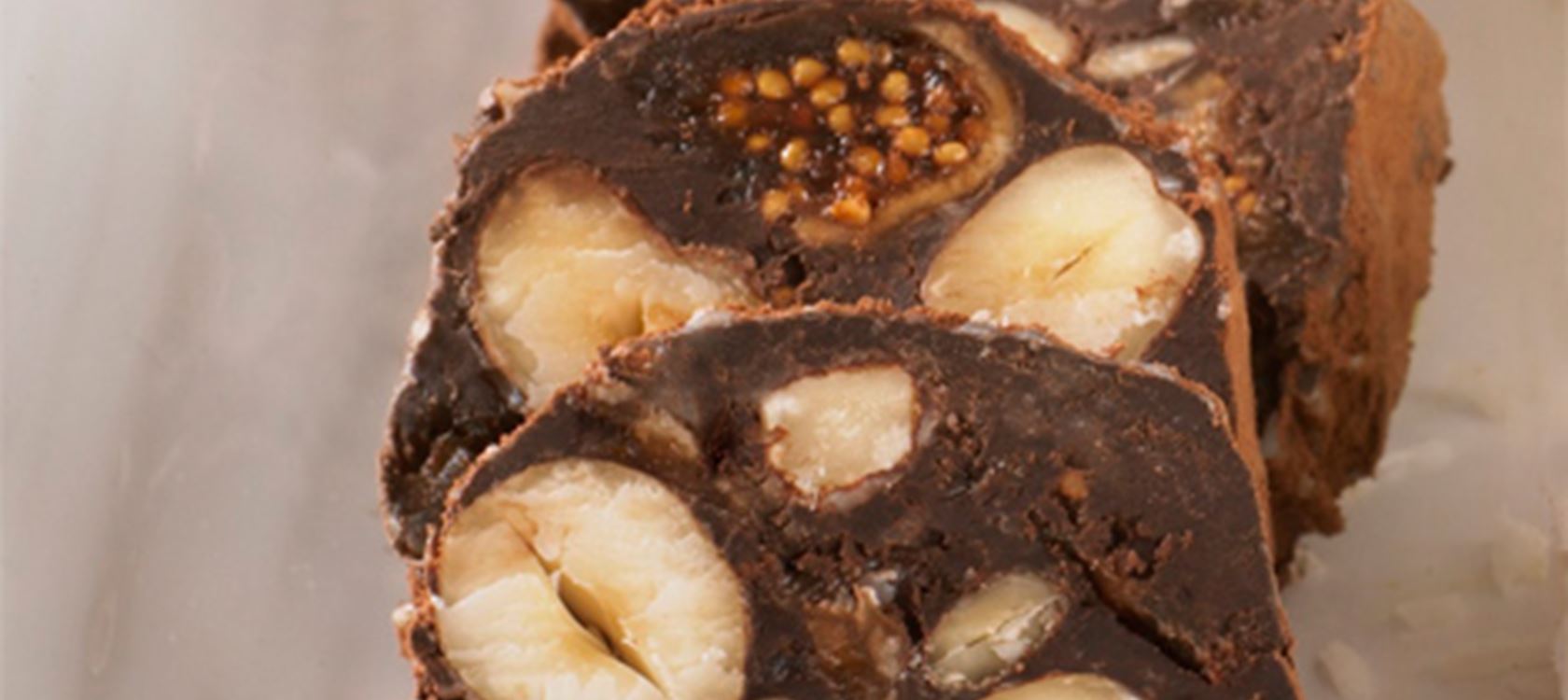 Chokoladerulle med citron