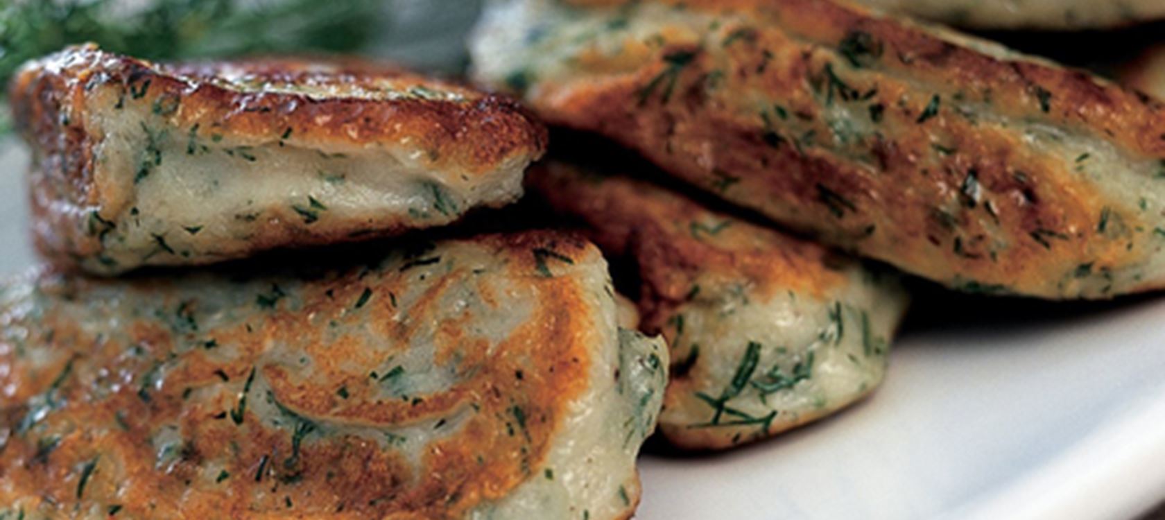 Fiskefrikadeller med dild