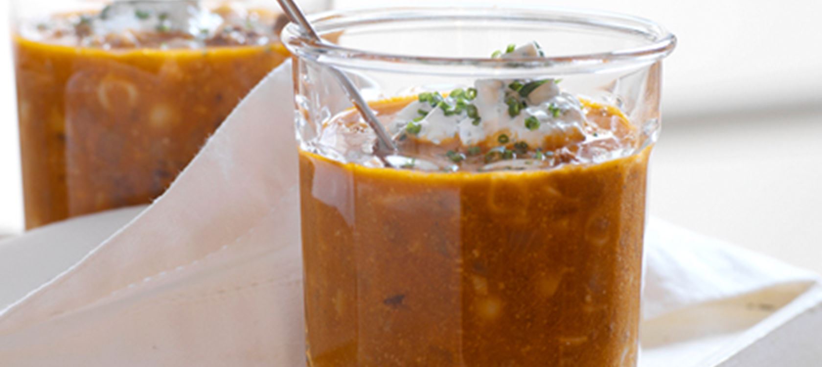Krydret oksekødssuppe