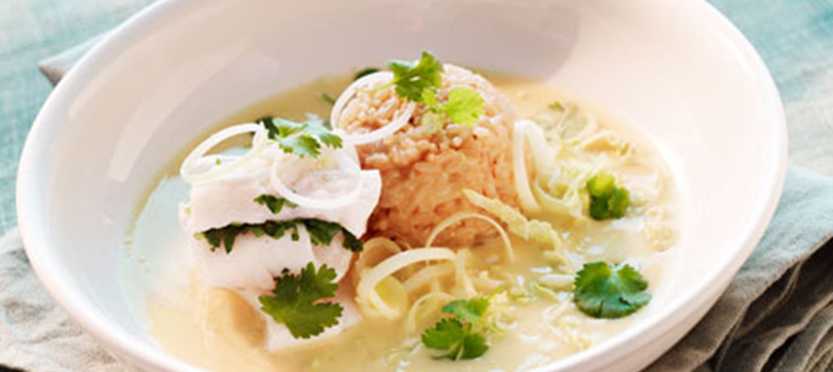 Krydret suppe med kuller og koriander
