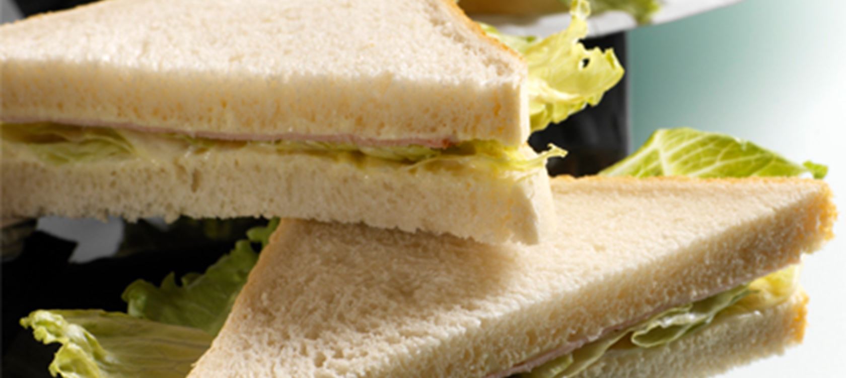 Sandwich med skinke