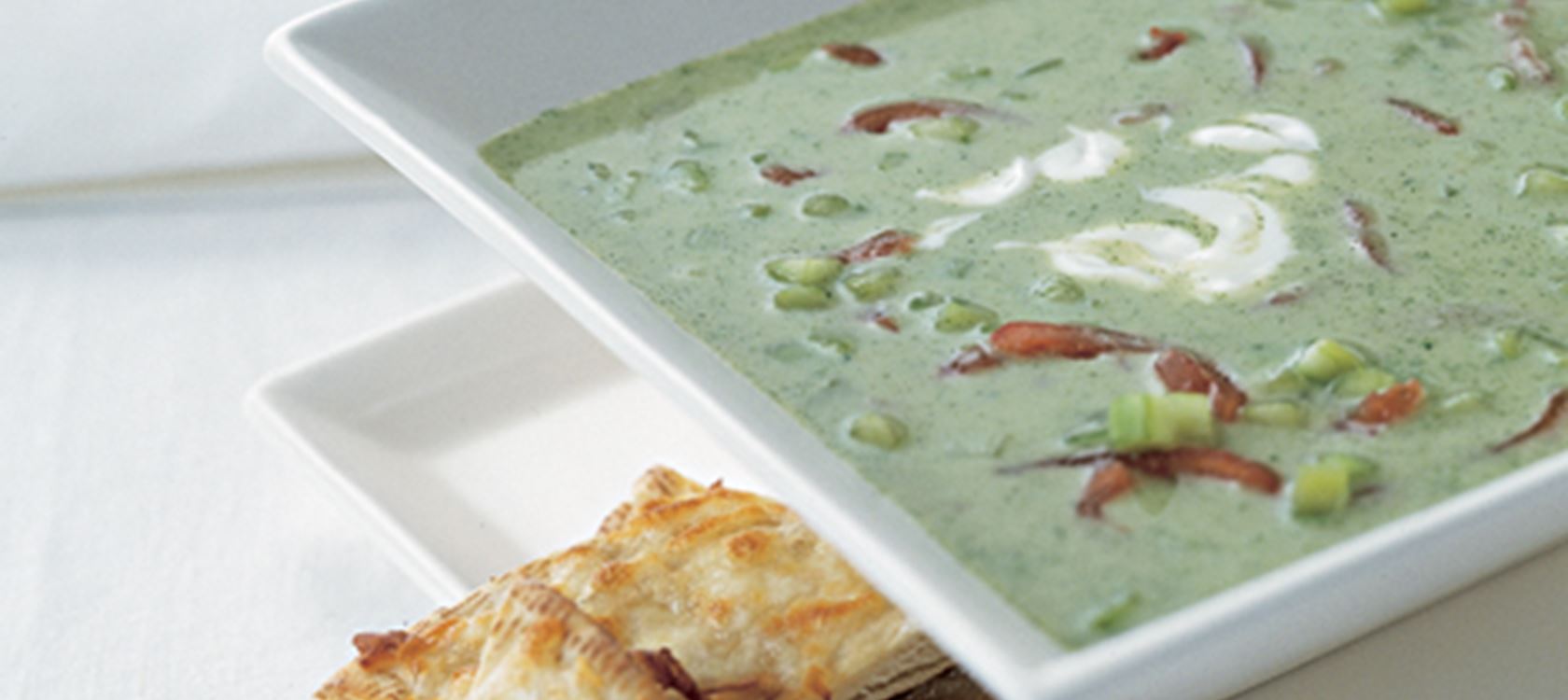 Suppe med brøndkarse