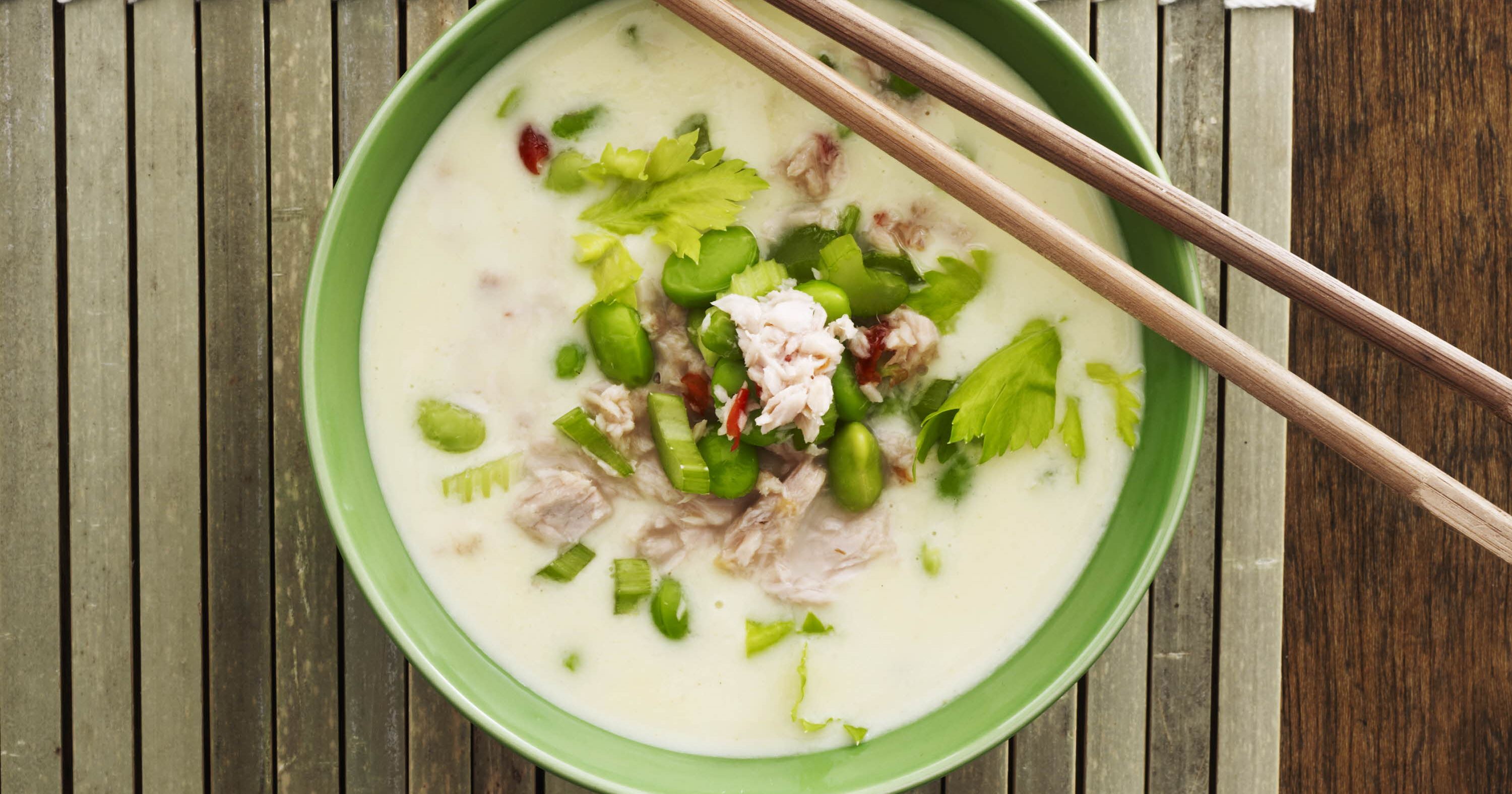 Tun og bønner i suppe