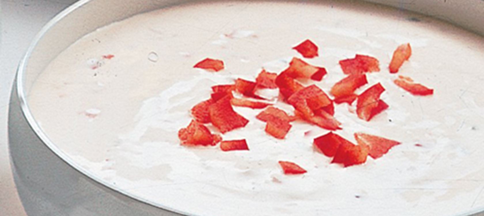 Cremefraichesauce med peberfrugt