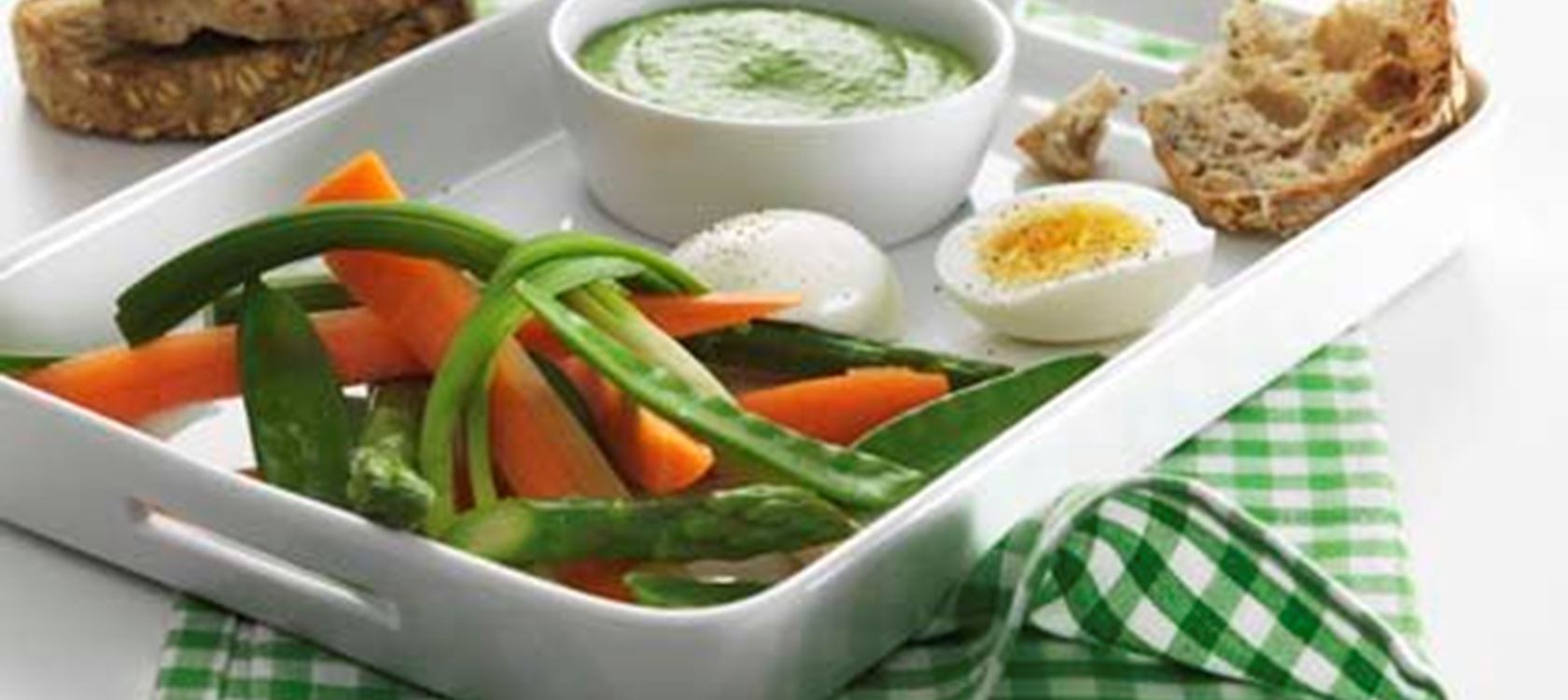 Salsa verde til æg og grøntsager