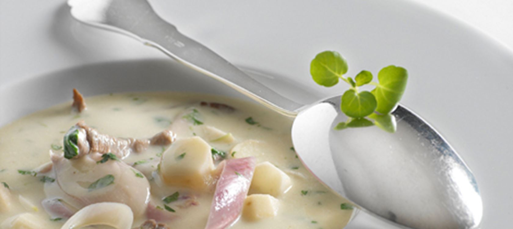Aspargessuppe med skorzonerrødder