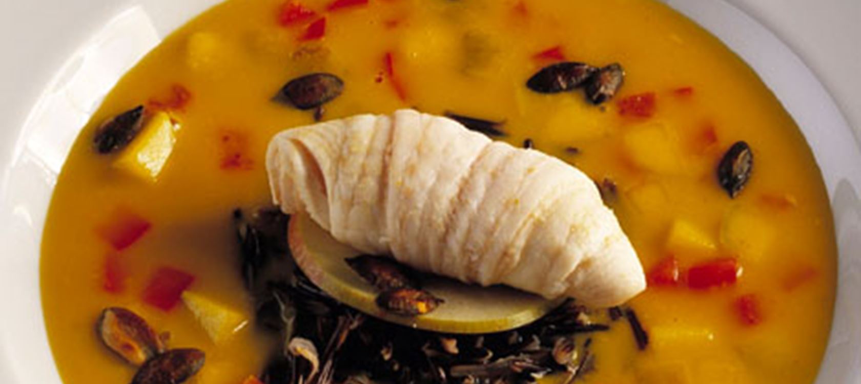 Ragout med fisk og karry