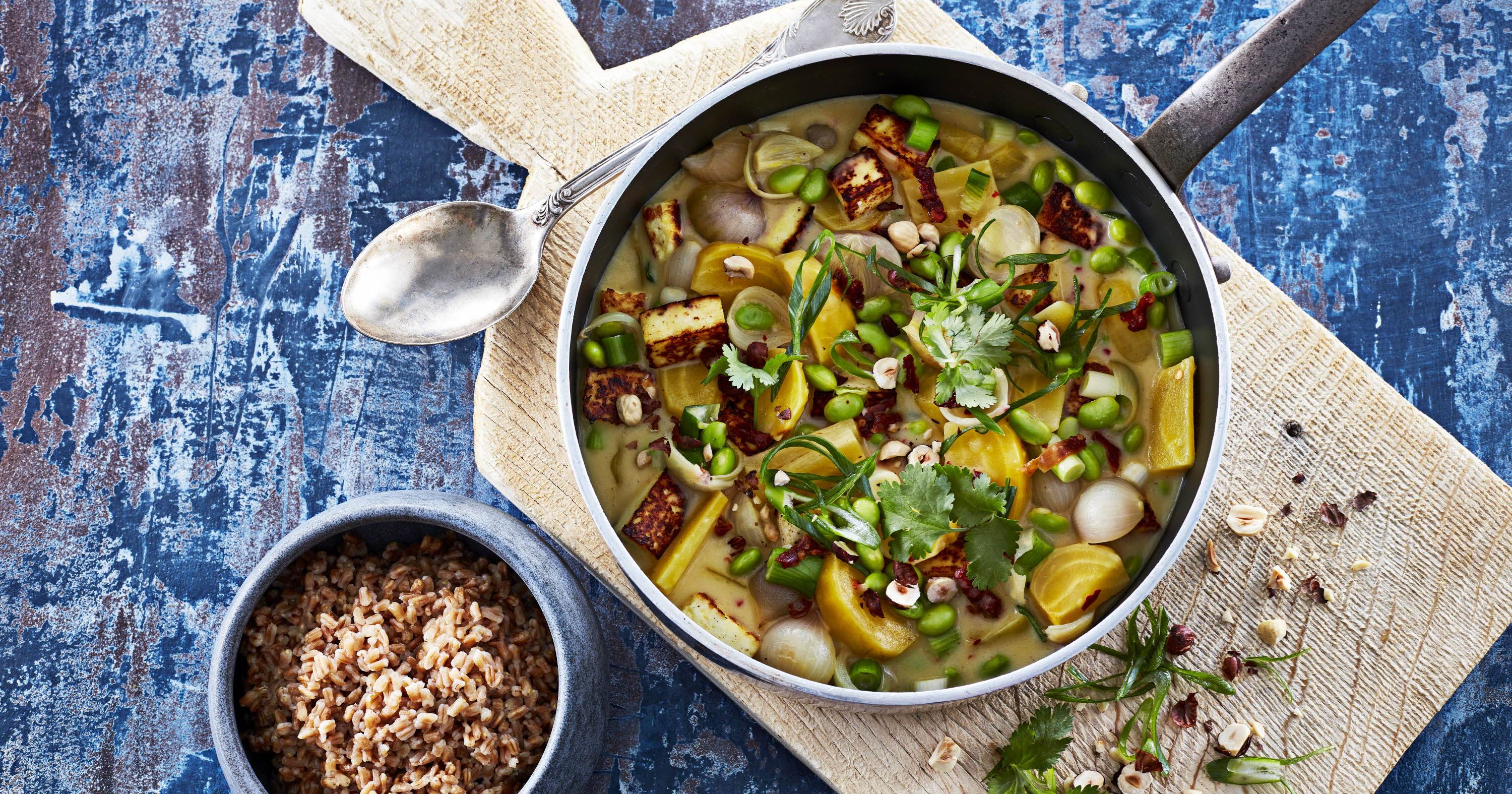 Grøntsagsgryde med paneer