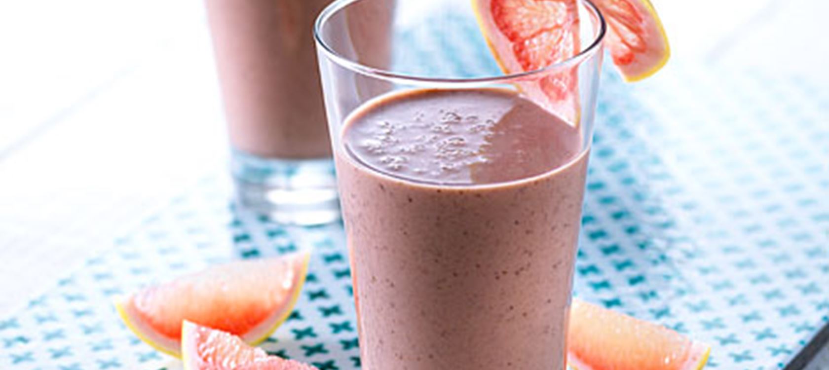 Blåbærsmoothie med grape