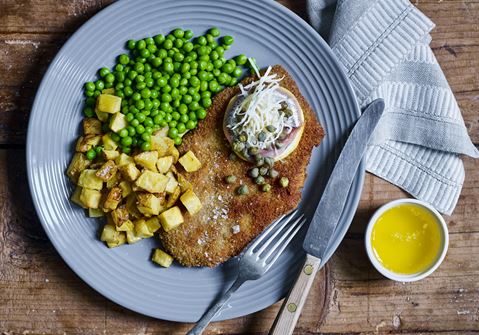 Wienerschnitzel Folg Opskriften Her Pa Arla Dk