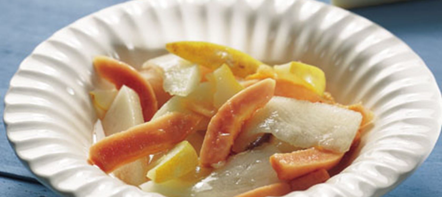 Frugtsalat med papaja