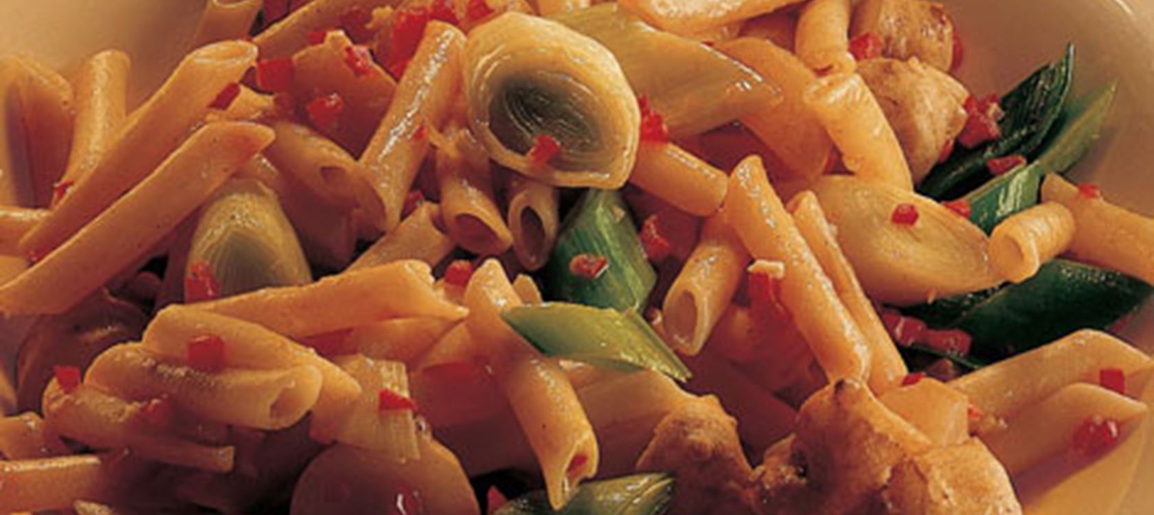 Pasta med jordskokker
