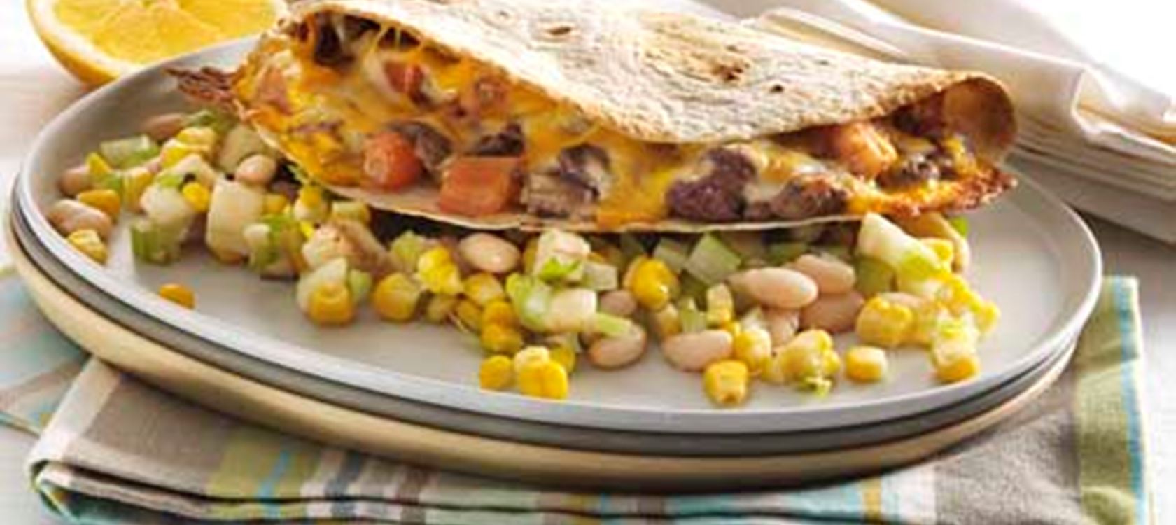 Quesadillas med kyllingelever
