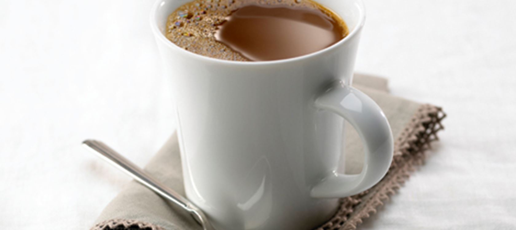 Kaffe med fløde