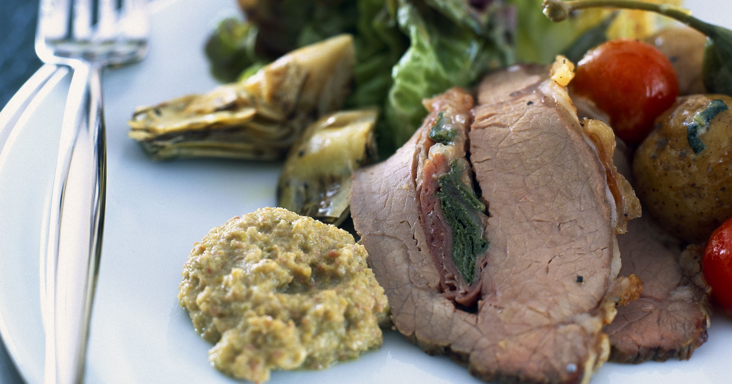 Saltimbocca kalvefilet