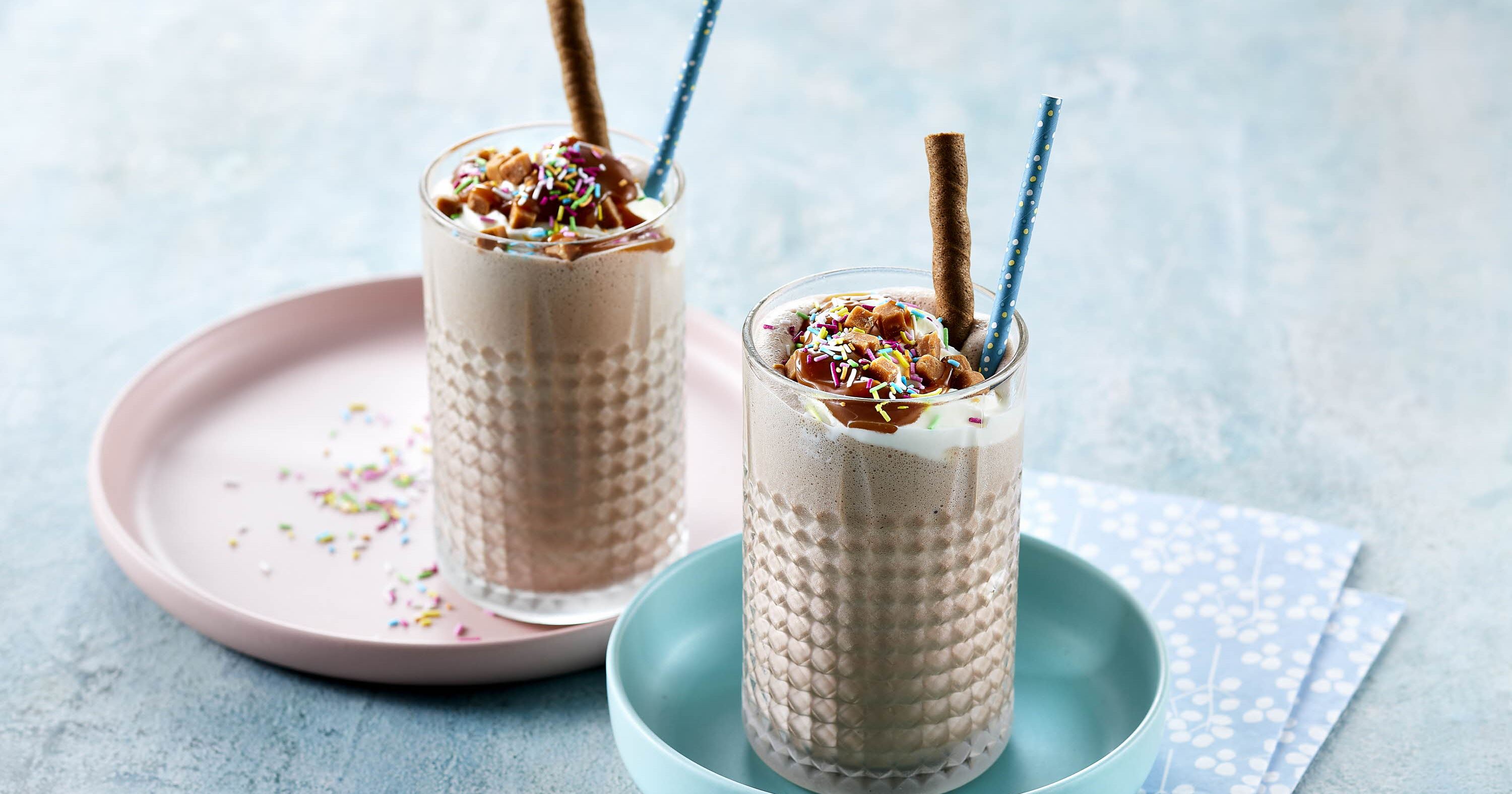 Karamel milkshake
