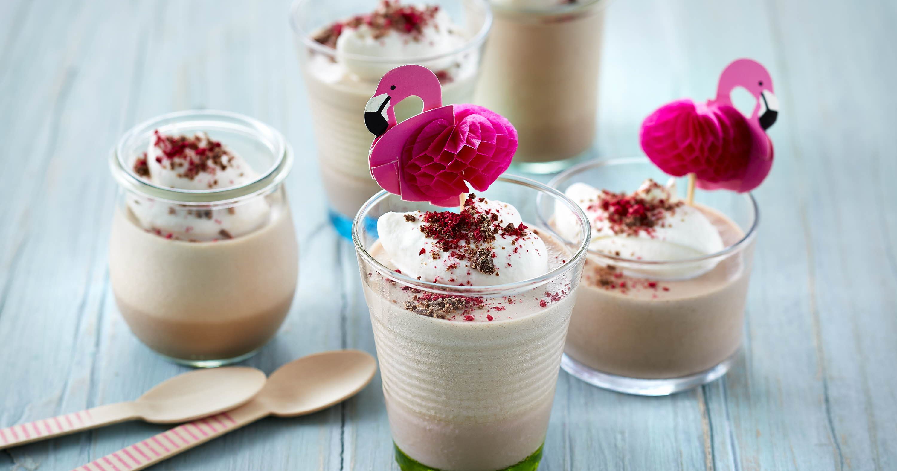 Chokolademousse med kakaomælk