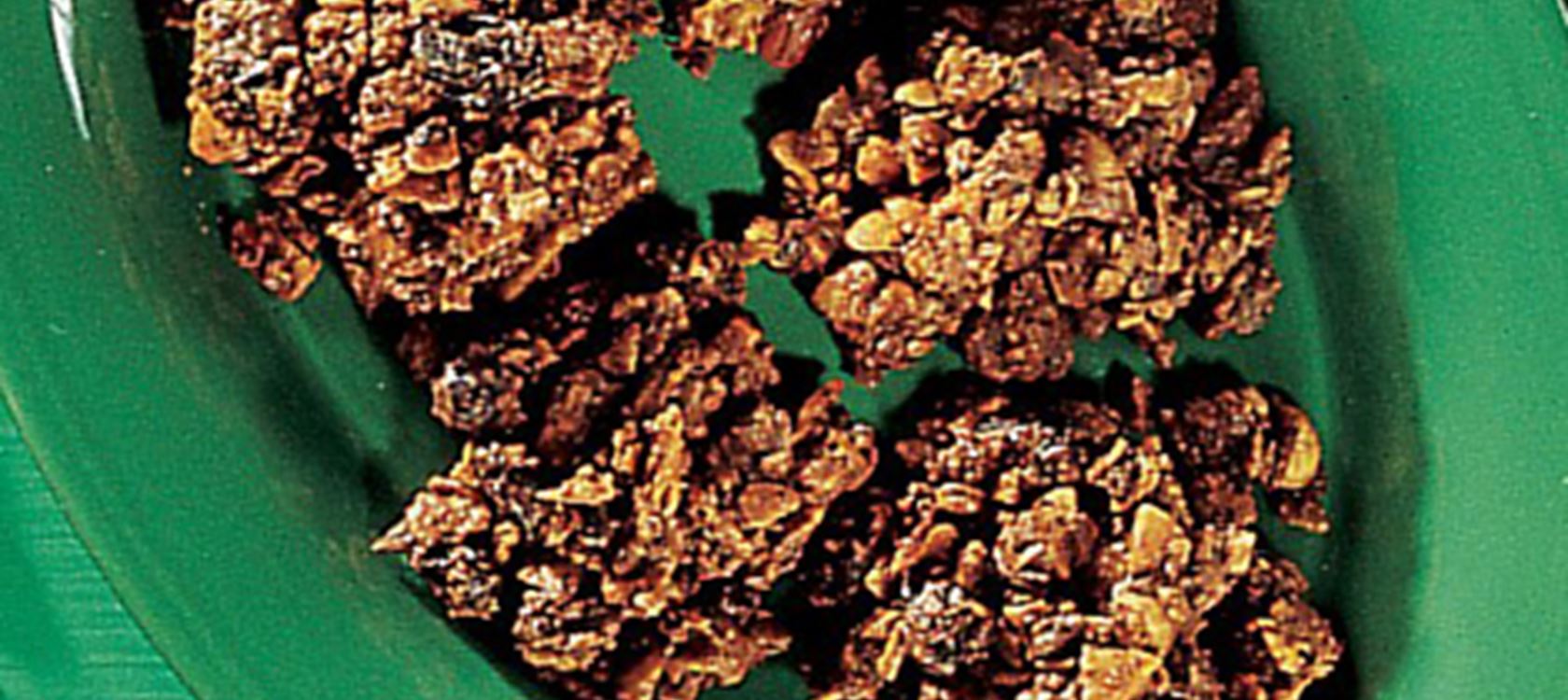 Chokoladetoppe med cornflakes