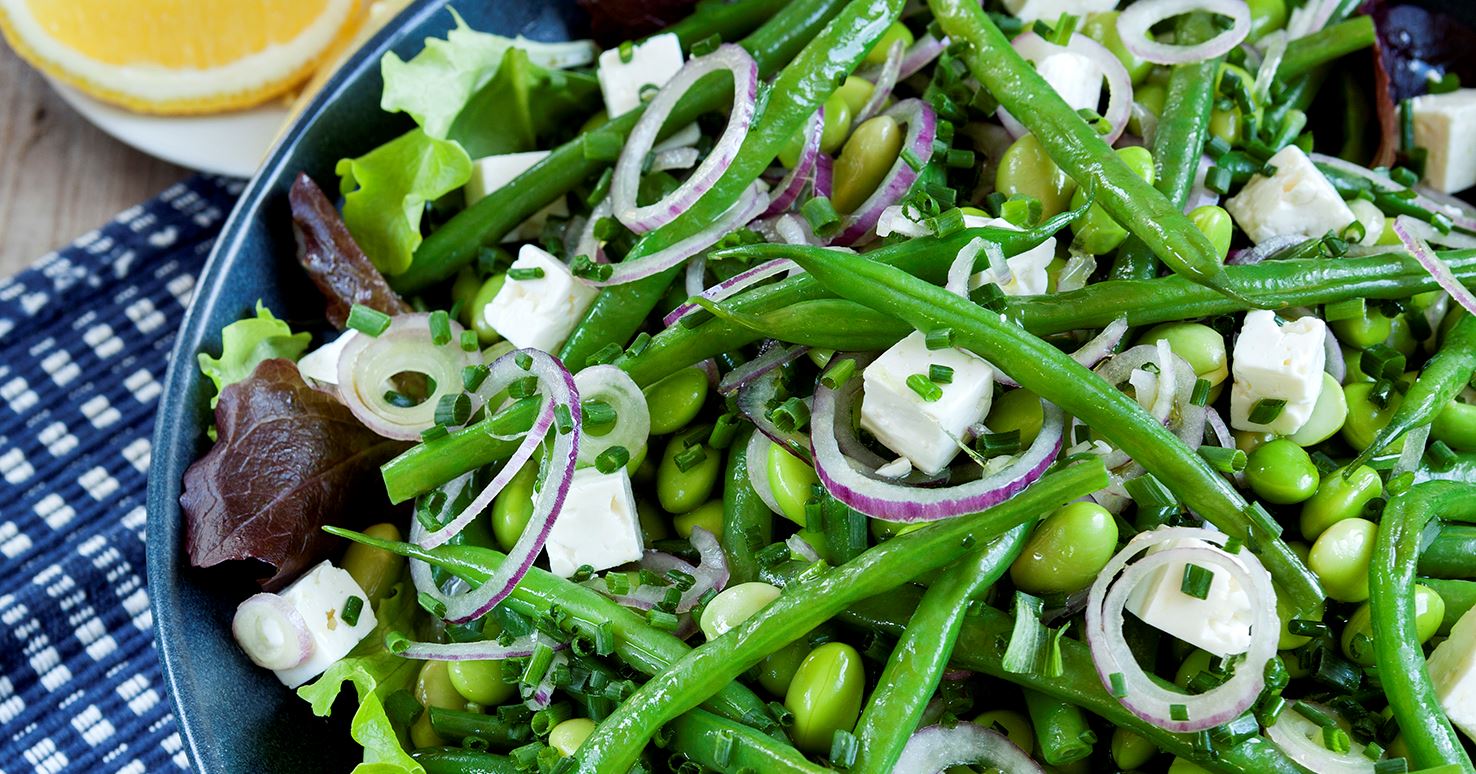Edamame-bønnesalat