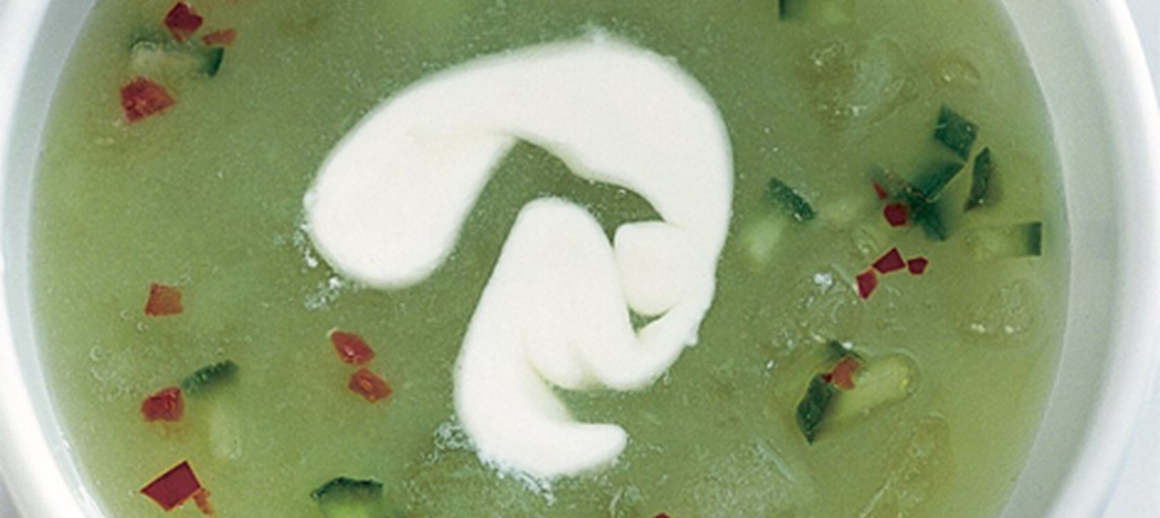 Suppe med melon og chili