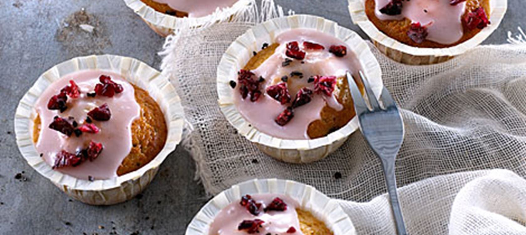 Kirsebærmuffins med lakrids
