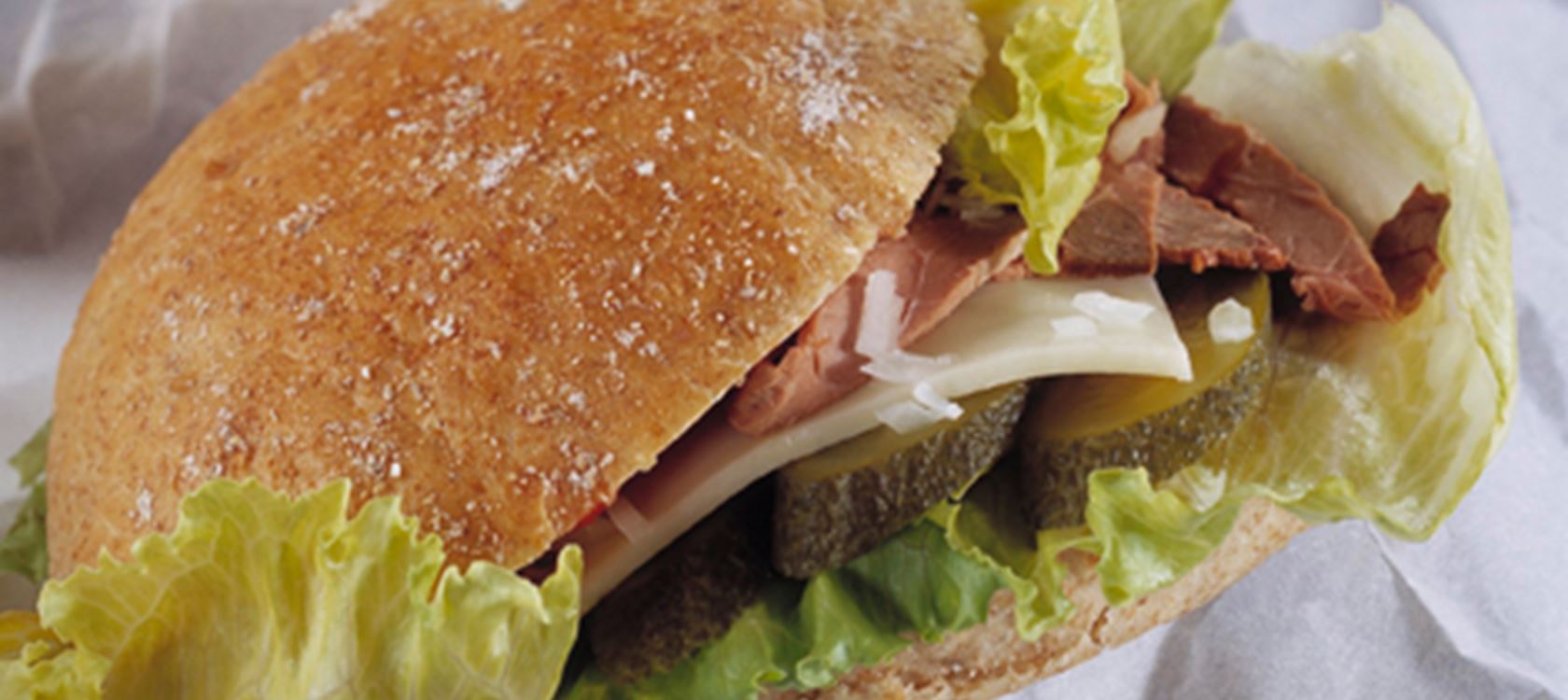 Burgerboller med rugmel