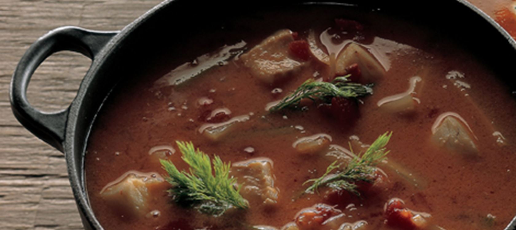 Fiskesuppe med fennikel
