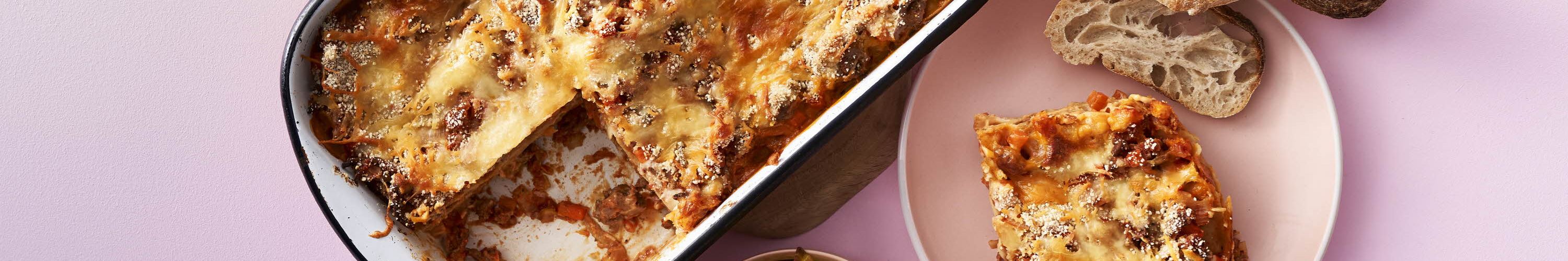 Barn + Lasagne