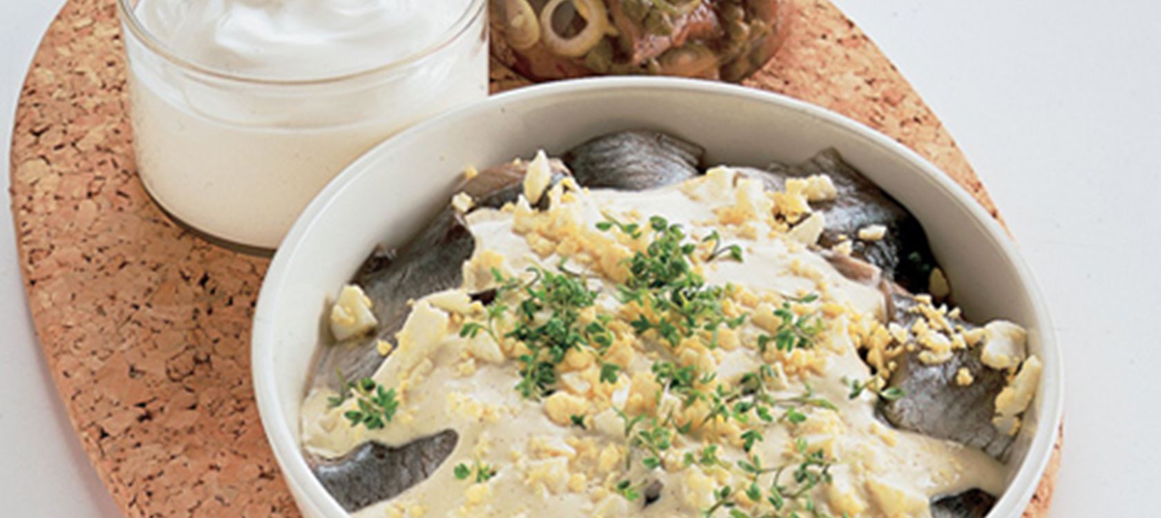 Kryddersild med cremefraiche