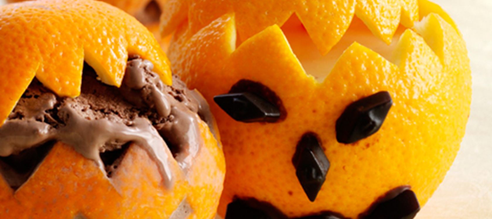 Appelsiner med appelsinsmoothie
