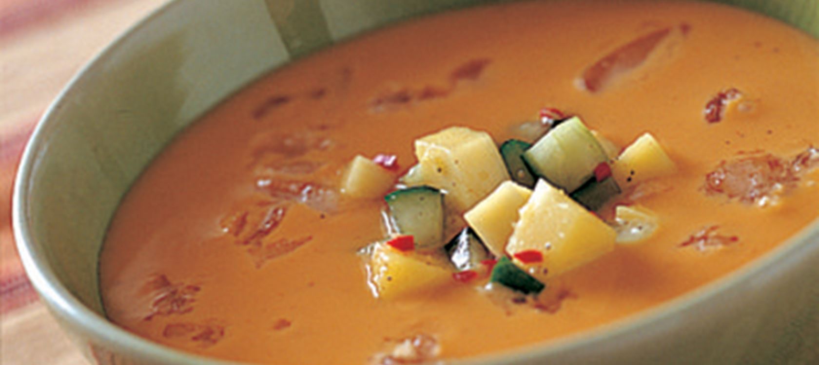 Kold karrysuppe