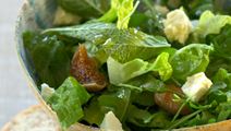 Salat med figner og friske mynteblade