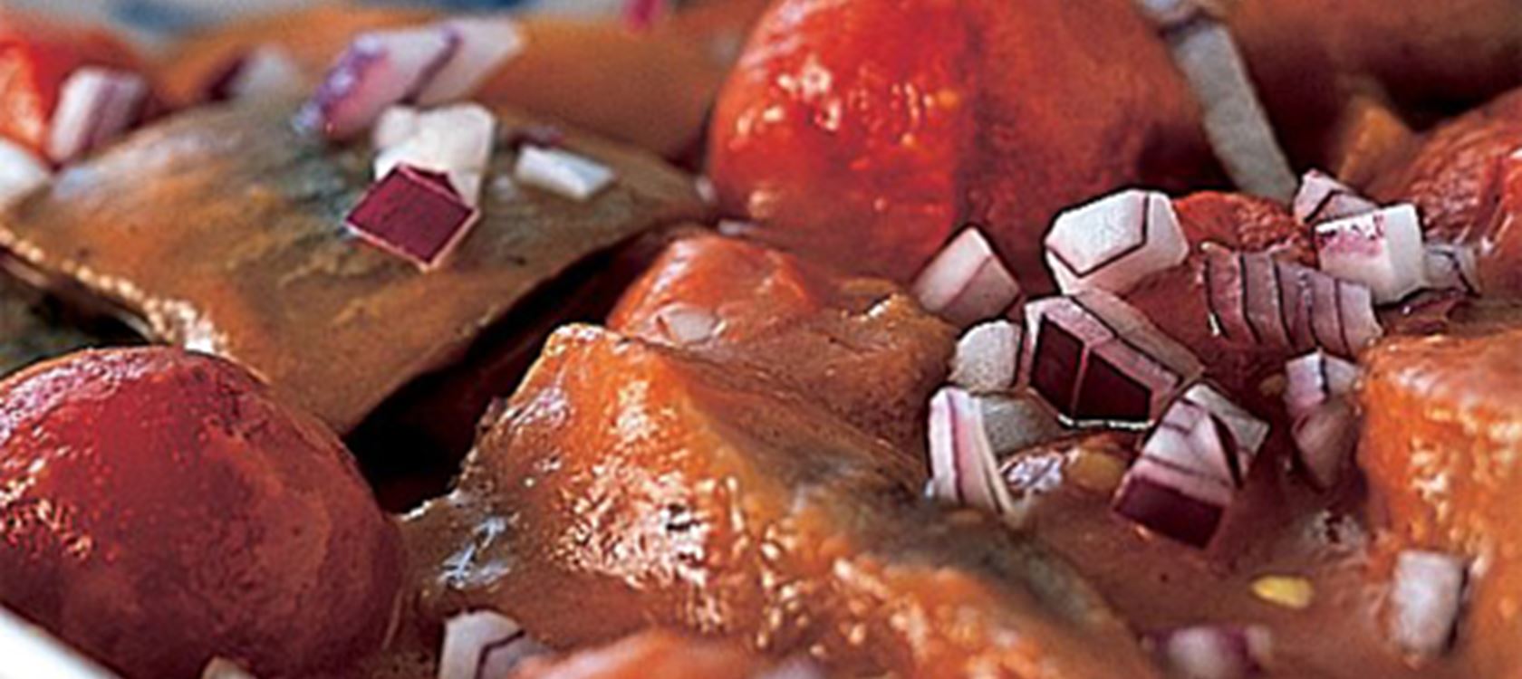 Marinerede sild i tomatfløde