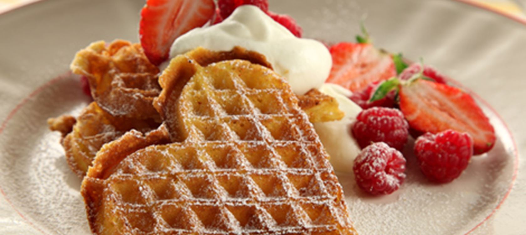 Safranvafler med appelsin