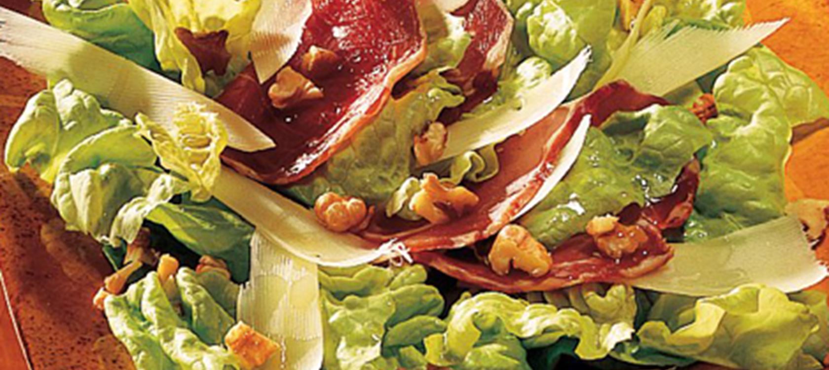 Salat med ost